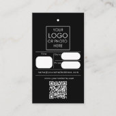 Bewerkbare Retail Prijs Label Kleding Swing Label (Voorkant)