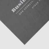 Bewerkbare retro-moderne tekst Sjabloon | Donker g Tissuepapier (Detail)