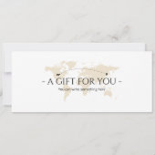 Bewerkbare Rome Boarding Pass Vliegticket Kaart (Achterkant)