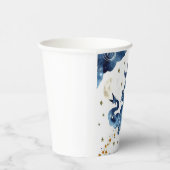 Bewerkbare Schattigee Dragon Birthday Papieren Bekers (Rechts)