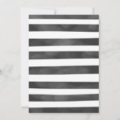 Bewerkbare Schattigee Koe Verjaardagsuitnodiging Kaart (Achterkant)