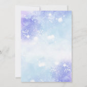 Bewerkbare Spooky Party Kaart (Achterkant)