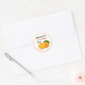 Bewerkbare Sticker voor Oranje fruitkorting (Envelop)