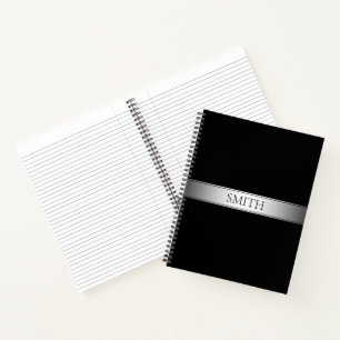 Bewerkbare tekst en kleuren Gradiëntstreep met r Notitieboek