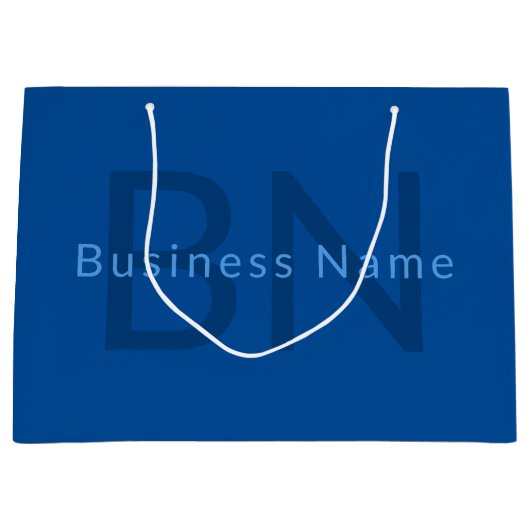 Bewerkbare Tekst Sjabloon voor Monogrammed Naam en Groot Cadeauzakje (Voorkant)