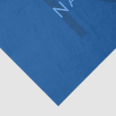 Bewerkbare Tekst Sjabloon voor Monogrammed Naam en Tissuepapier (Detail)