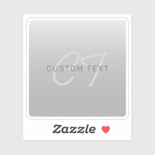 Bewerkbare tekst voor bedrijven, begroeting of naa sticker (Vel)