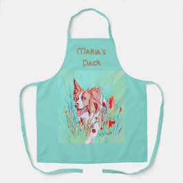 bewerkbare tekstrand Collie Schort