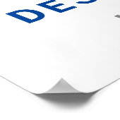 Bewerkbare Trein Verjaardag Custom Sign Board Poster (Hoek)