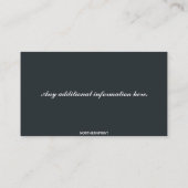 Bewerkbare Tutor Afstandsonderwijs Visitekaartje (Achterkant)