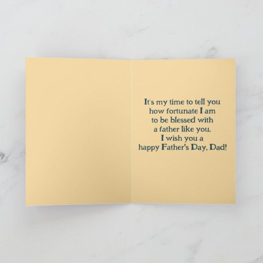 Bewerkbare Vader Hond en Puppy Vaderdag Kaart (Binnen)