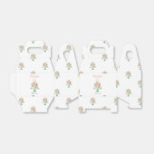 bewerkbare verjaardagstaart bedankdoosjes (Uitgevouwen)