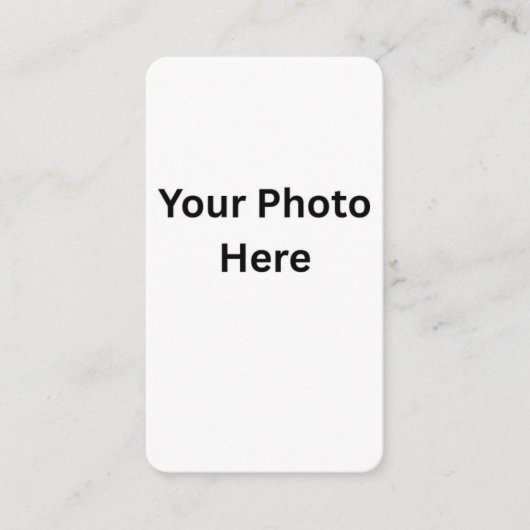 Bewerkbare verticale begroeting of Kaart van behui (Voorkant)