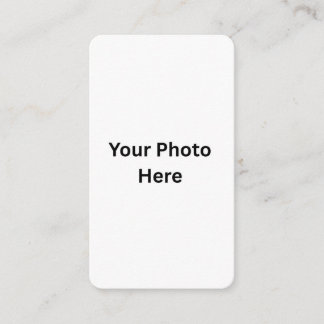 Bewerkbare verticale begroetings- of bijgevoegde k informatiekaartje