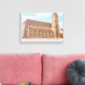 Bewerkbare vintage reisfotografie canvas afdruk (Insitu (Woonkamer))