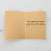 Bewerkbare volkskunst kaart zeilschip (Binnen)