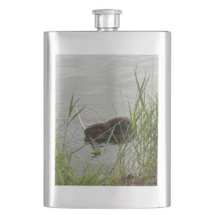 Bewerkelijke bever flacon