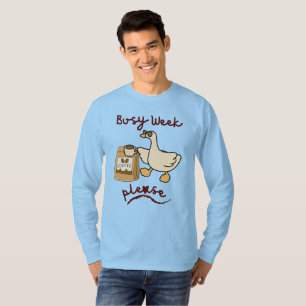 Bewerkelijke Week Koffie Alsjeblieft T-shirt