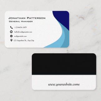 Bewerken en aanpassen visitekaartje