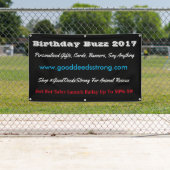 Bewerken op maat van uw bedrijf spandoek (Insitu)