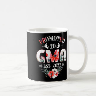 Bewerkt tot Gma Est 2027 Dames Bloem eerste keer Koffiemok