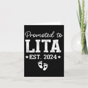 Bewerkt tot Lita 2024 wegens zwangerschap Ba Kaart