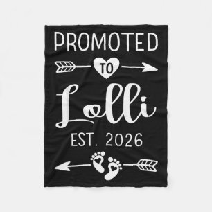 Bewerkt tot Lolli 2026 Lolli Est 2026 Binnenkort L Fleece Deken