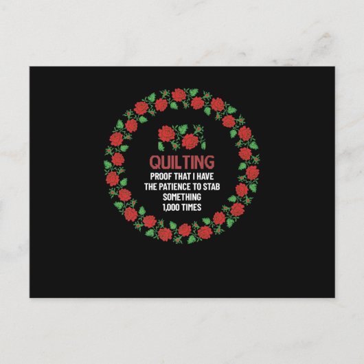 Bewijs dat ik de geduld heb om te blijven staan briefkaart (Voorkant)