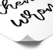 Bewijs dat ze het mis hebben poster (Hoek)