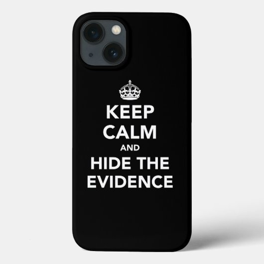Bewijs kalmeren en verbergen Case-Mate iPhone case (Achterkant)