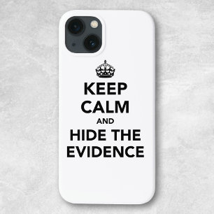 Bewijs kalmeren en verbergen iPhone 13 hoesje