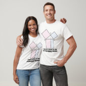 Bewijs van Euclid van de Pythagoreaanse Theorem T-shirt (Unisex)