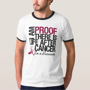 Bewijs van hartkanker Er is leven na kanker T-shirt