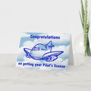 Bewijs van piloten. Je krijgt je vleugels. Gefelic Kaart