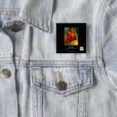 Bewijs Vierkante Button 5,1 Cm (In situ)