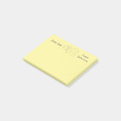 Bewijsraad voor Mystery Crime Solving Post-it® Notes (Schuin)