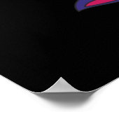 Bewitched 60s Retro TV Logo Poster (Hoek)