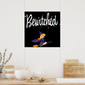 Bewitched 60s Retro TV Logo Poster (Keuken)
