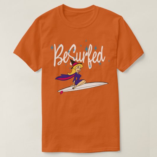 Bewitched 60s Retro TV Surf T-shirt (Design voorkant)