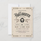 Bewitched Bash: een  Halloweenspektakel Kaart (Voorkant)