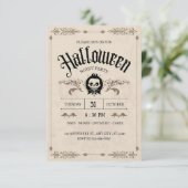 Bewitched Bash: een  Halloweenspektakel Kaart (Staand voorkant)