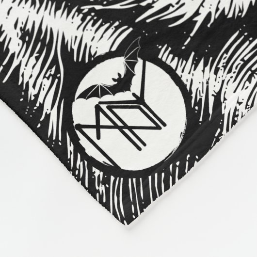 Bewitched Tabby Fleece Deken (Hoek)