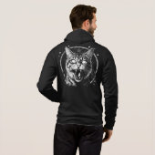 Bewitched Tabby Hoodie (Achterkant volledig)