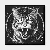 Bewitched Tabby Magneet (Voorkant)