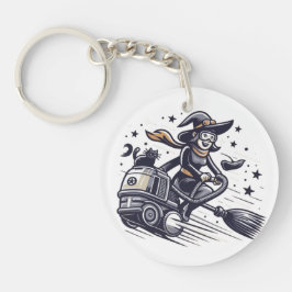 Bewitching Boost: een snelle Halloween-achtervolgi Sleutelhanger