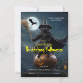 Bewitching Halloween invitation (Devant)