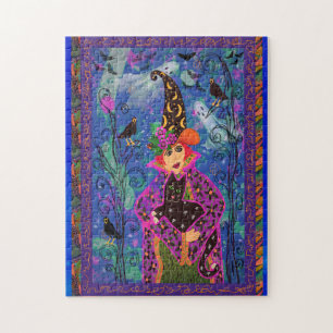 Bewitching Halloween Night 252 pièce Jigsaw Puzzle