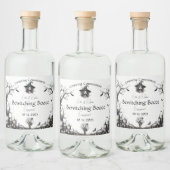 Bewitching Theme Verloving Likeurfles Etiket (Flessen)