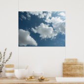 Bewolkt Poster (Keuken)