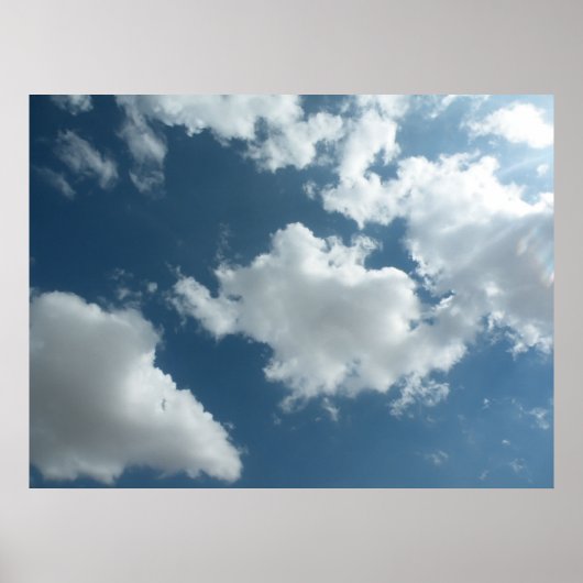 Bewolkt Poster (Voorkant)